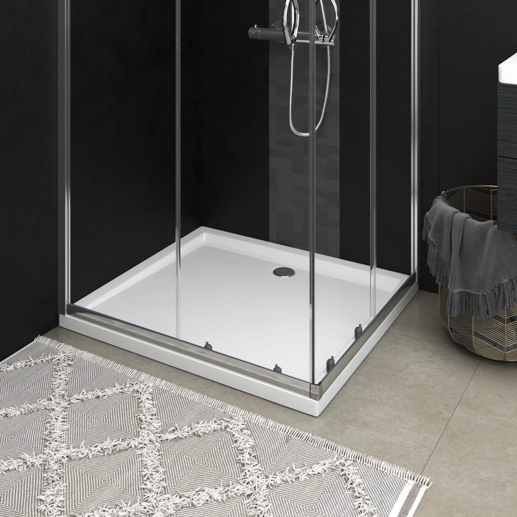 Rectangular ABS Shower Base Tray White 31.5