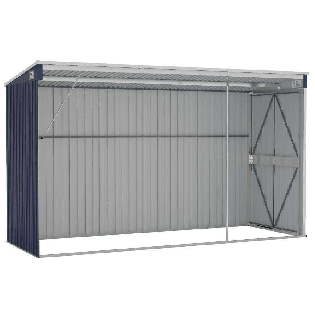 Wall-mounted Garden Shed Anthracite 46.5