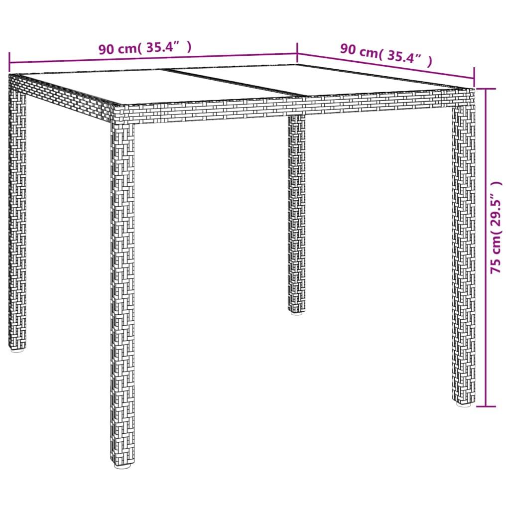 Patio Table 35.4