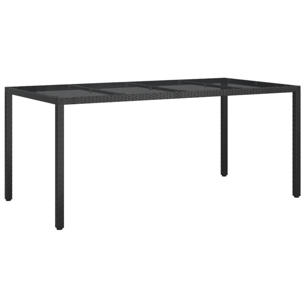 Patio Table Black 74.8
