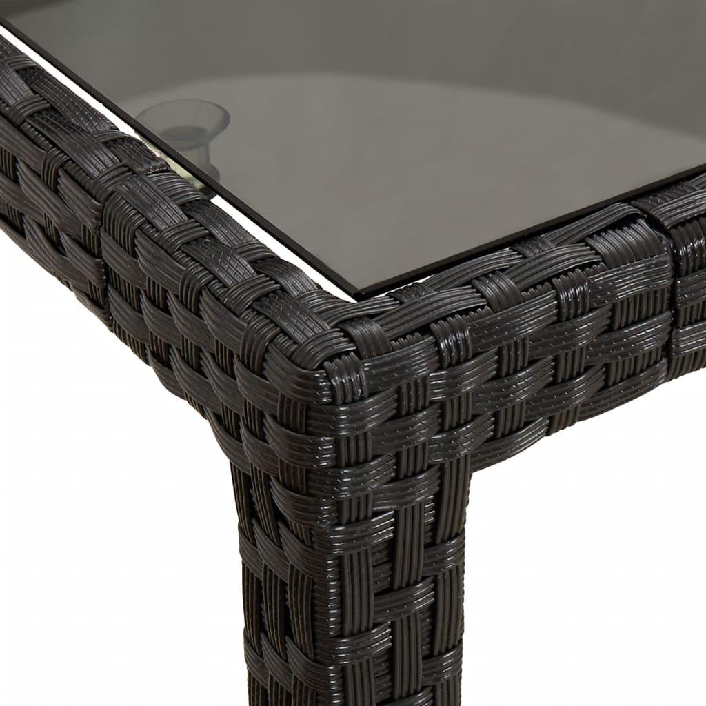 Patio Table Black 74.8