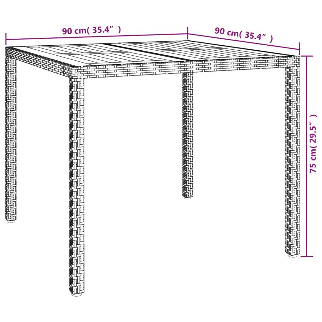 Patio Table 35.4