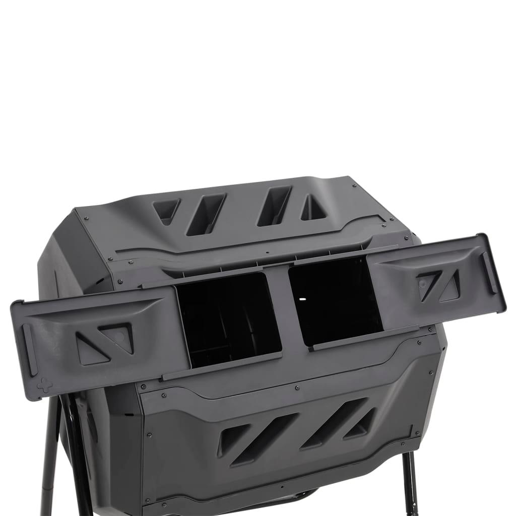 Garden Compost Bin Black 28.7