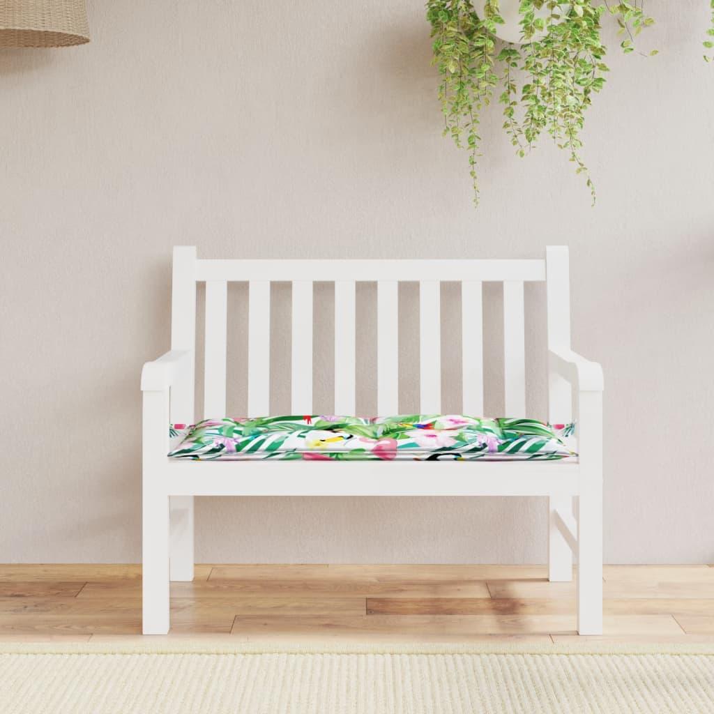 Garden Bench Cushion Multicolor 39.4