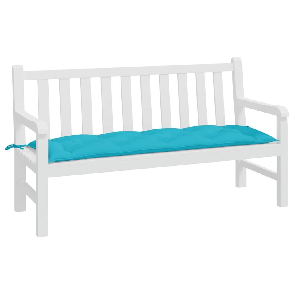 Garden Bench Cushion Turquoise 59.1