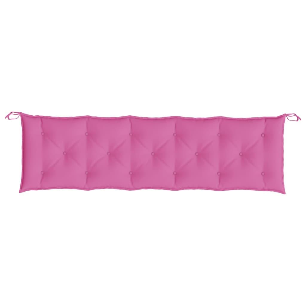 Garden Bench Cushion Pink 70.9