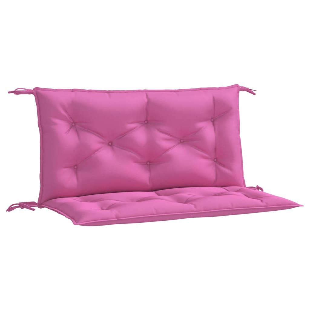 Garden Bench Cushions 2pcs Pink 39.4
