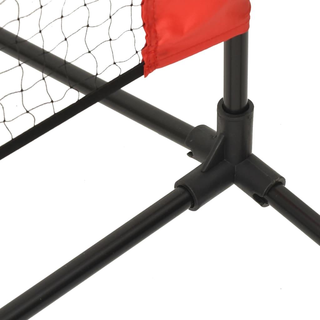 Tennis Net Black and Red 157.5