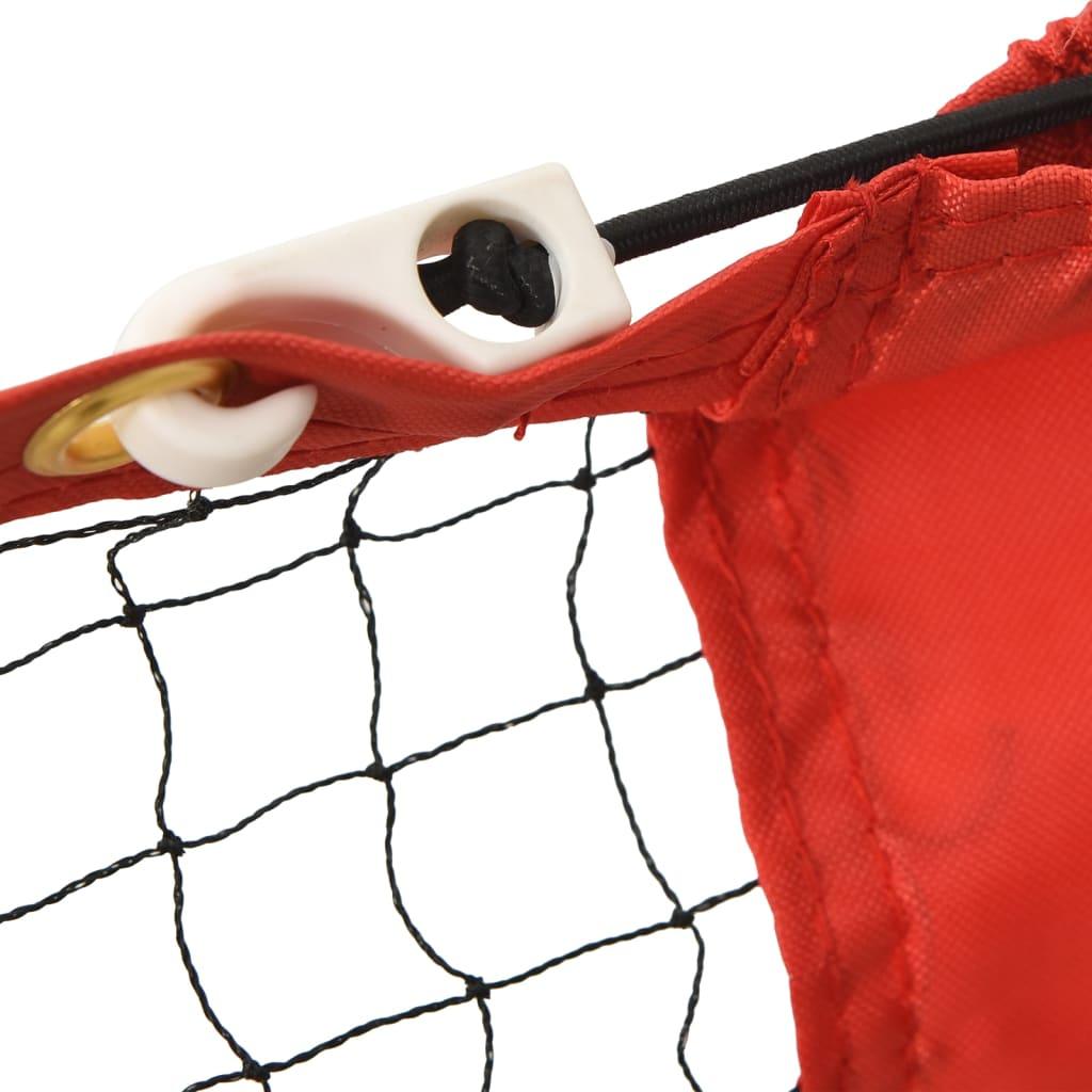 Tennis Net Black and Red 157.5