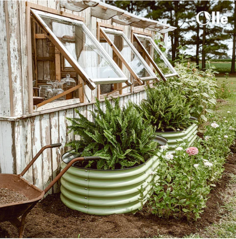 metal garden beds