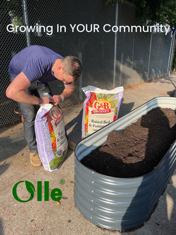 Olle Gardens Raised Beds. Growing In YOUR Community