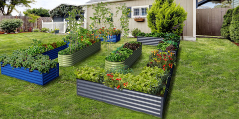 metal garden beds