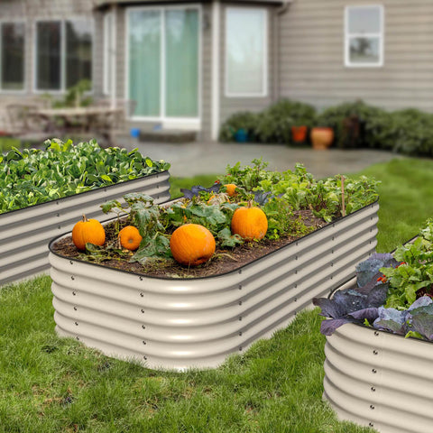 metal garden beds