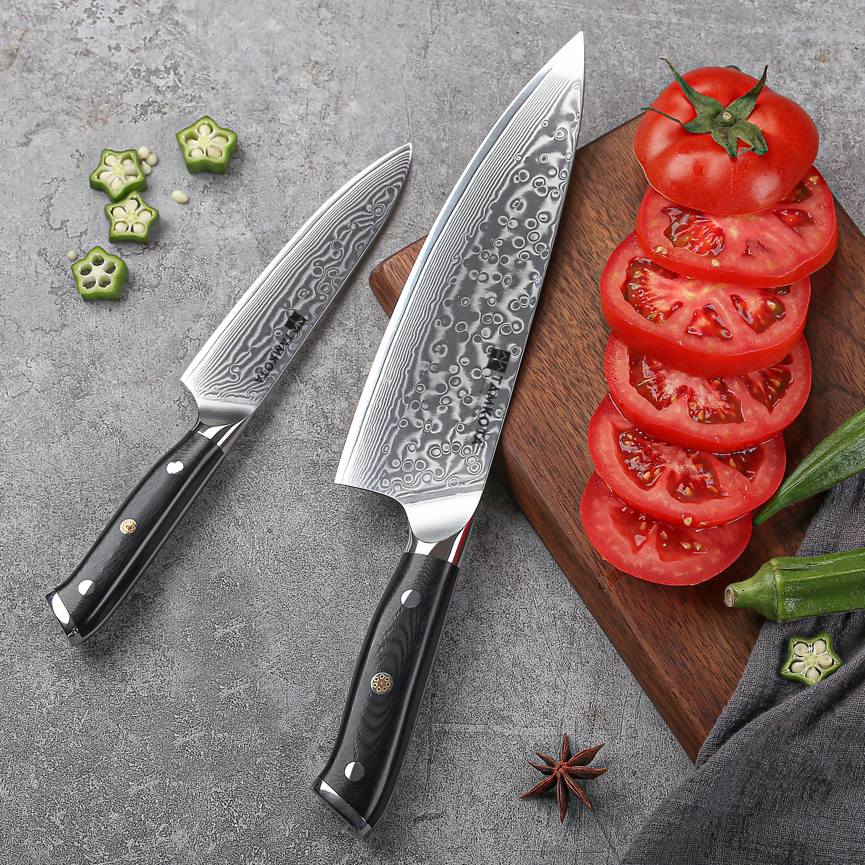 Best All-Purpose Kitchen Knife VG10 Damascus Steel