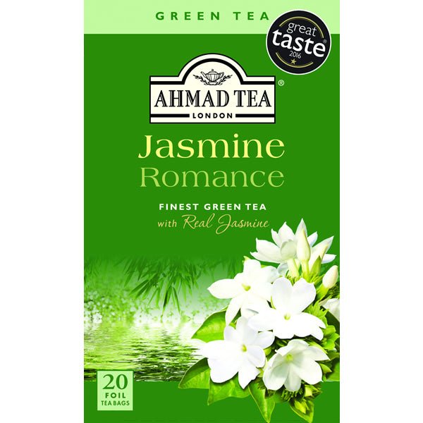 Ahmad Jasmine Romance | 20 Foil Tea Bags