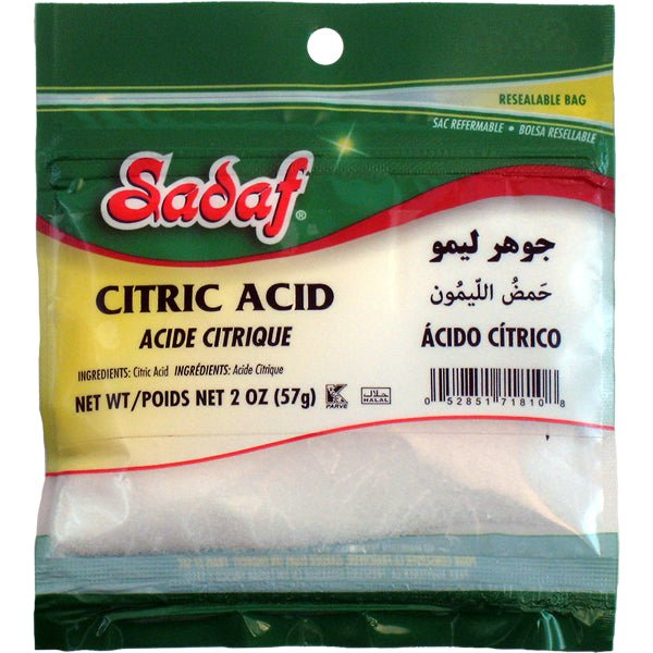Sadaf Citric Acid | Granulated - 2 oz