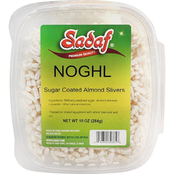 Sadaf Noghl | Sugar Coated Almonds Slivers - 10 oz.