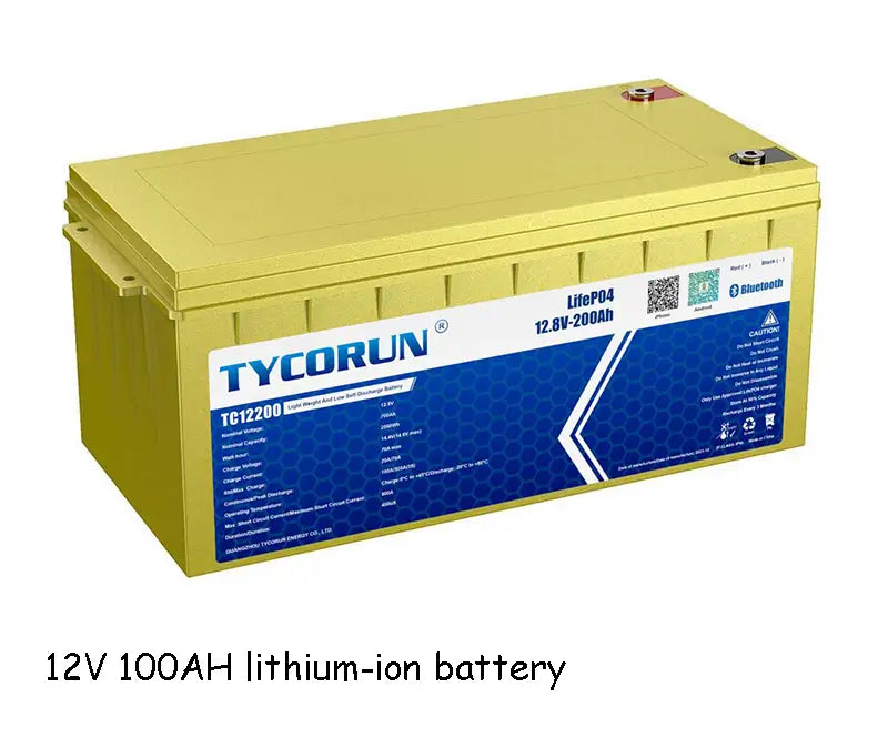 12V 100AH new energy lithium-ion battery