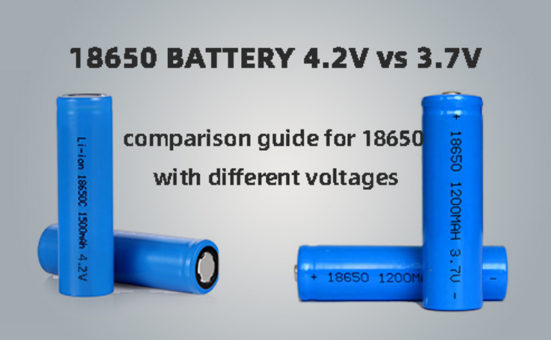 18650 battery 4.2V vs 3.7V - comparison guide for 18650 with different  voltages-Tycorun Batteries