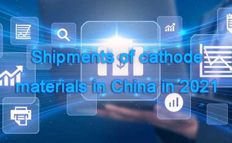 2021 Shipments of cathode materials in China