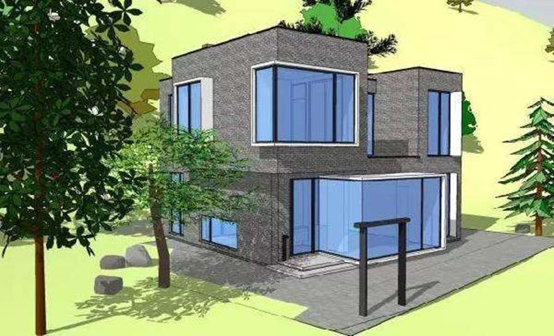 4. Roof heat collection and storage type