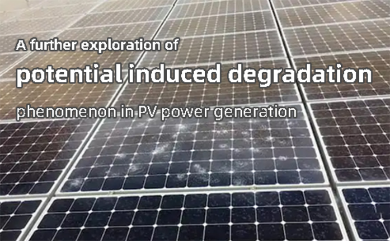 A further exploration of potential induced degradation phenomenon