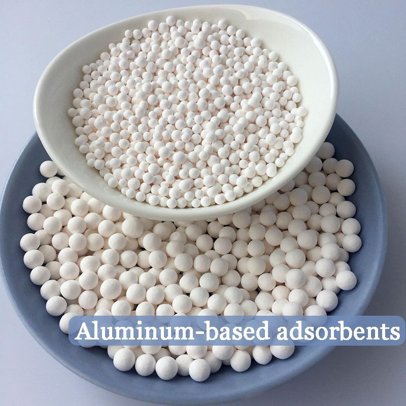Aluminum-based adsorbents