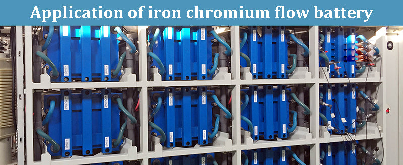 Application of iron chromium flow battery
