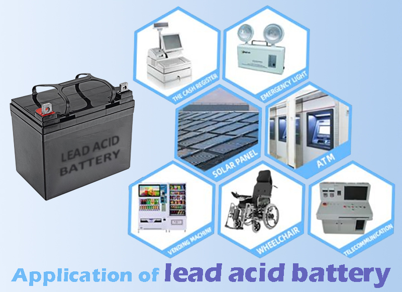 Application of lead acid battery