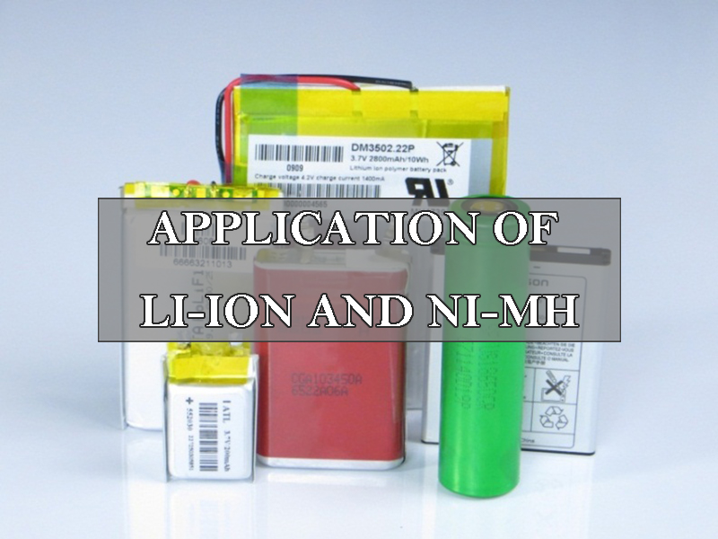 application of li-ion vs ni-mh battery