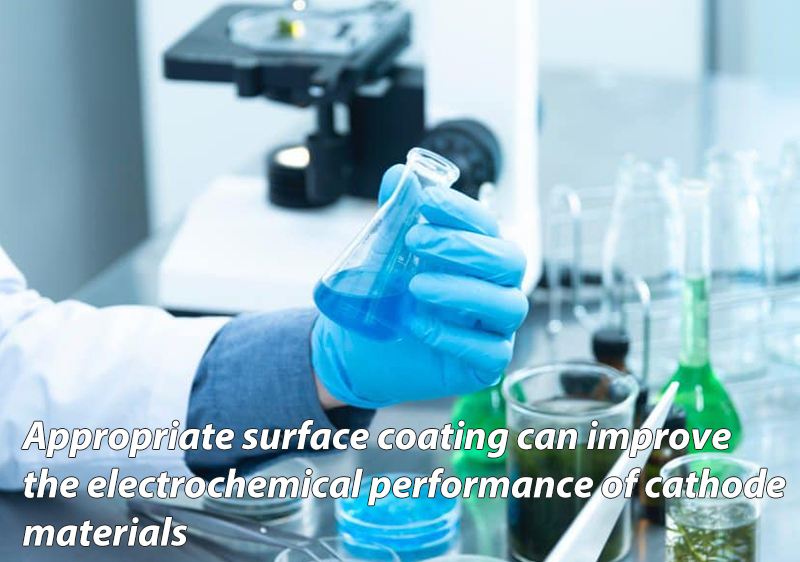 Appropriate surface coating can improve the electrochemical performance of cathode mat