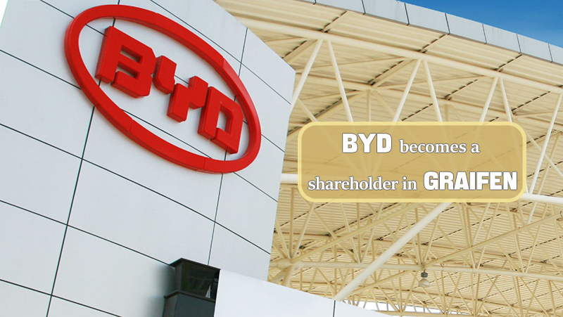 BYD becomes a shareholder in GRAIFEN