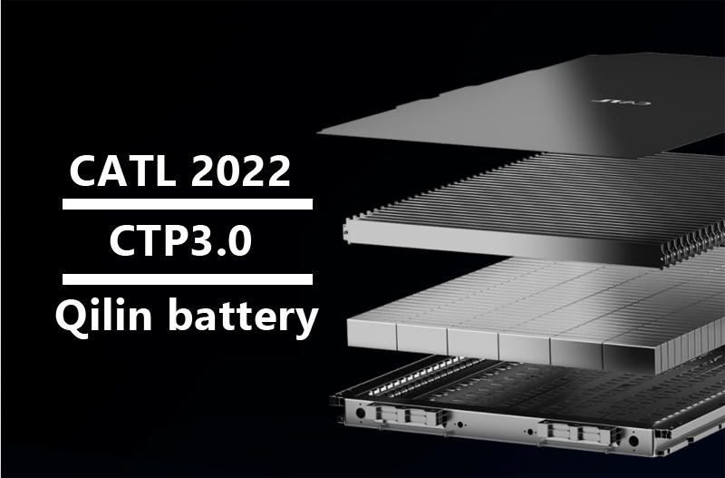 CATL 2022 CTP3.0 Qilin battery
