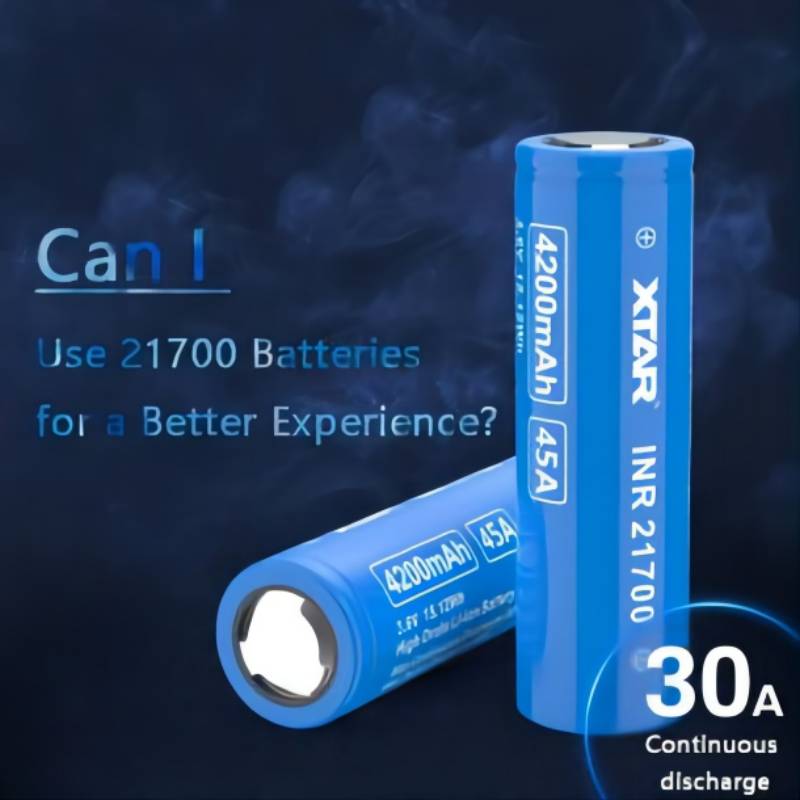 Can I Use 21700 Batteries for a Better Experience