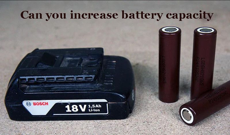 Can you increase battery capacity