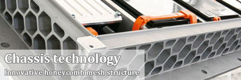 Chassis technology - innovative honeycomb mesh structure