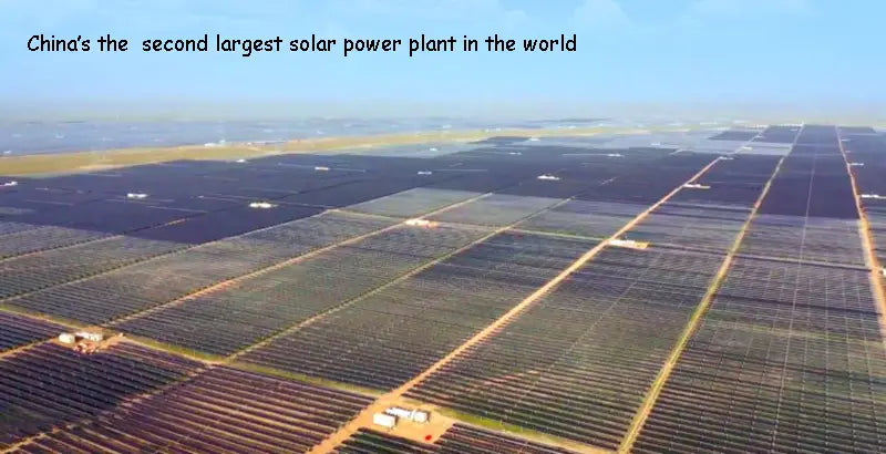 China worlds second largest solar power plant