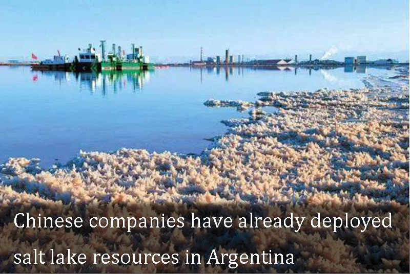 Chinese companies have already deployed salt lake resources in Argentina