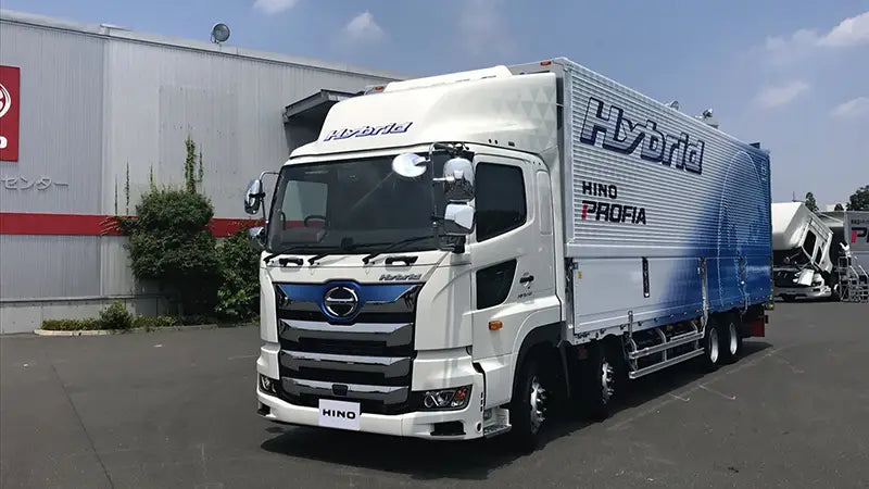 Chinese hybrid truck