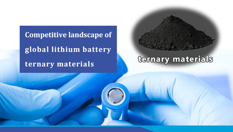 Competitive landscape of global lithium battery ternary materials