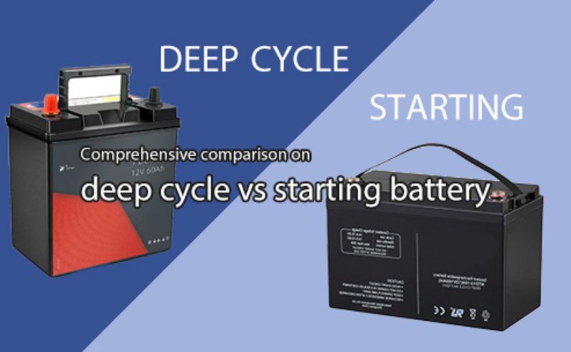 Comprehensive comparison guide on deep cycle vs starting battery