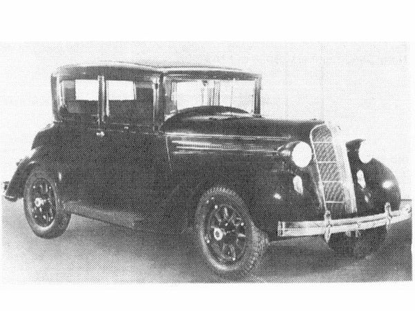 Detroit Electric's first 1937 model