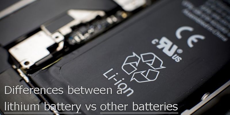 Differences between a lithium battery vs other batteries