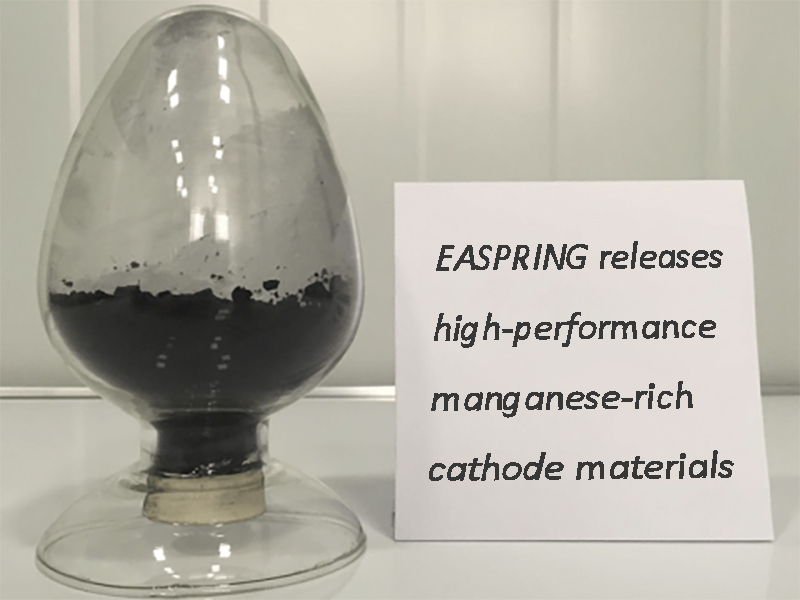 EASPRING releases high-performance manganese-rich cathode materials