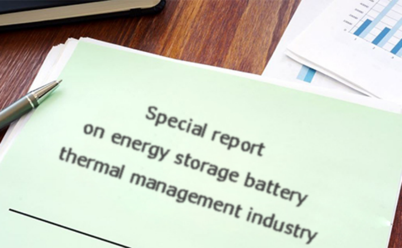 Energy storage battery thermal management industry special report