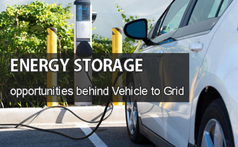 Energy storage opportunities behind V2G