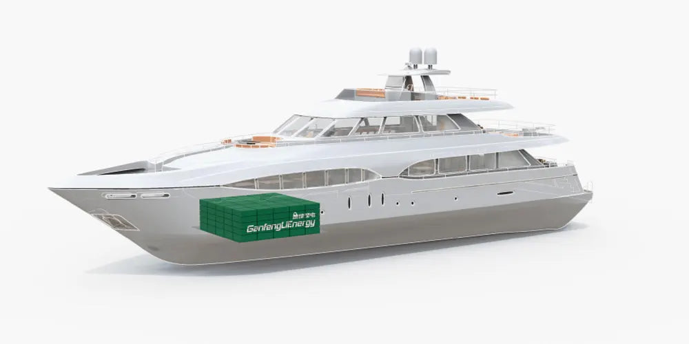 Equipped with Ganfeng Lithium's boat battery