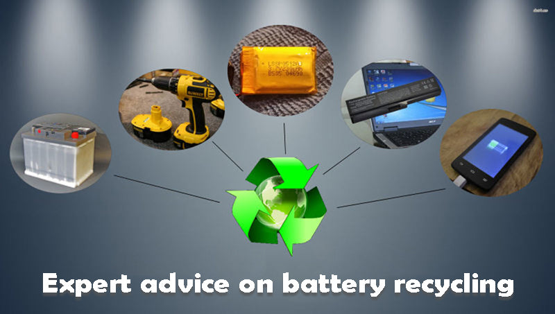 Expert advice on battery recycling