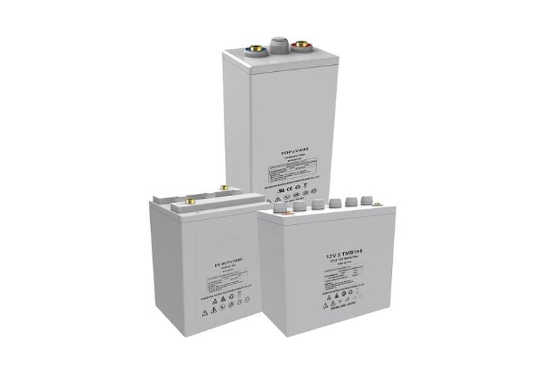 Flat plate batteries