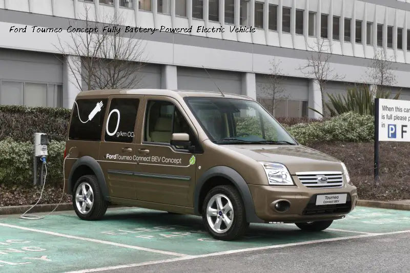 Ford Tourneo Concept Fully Battery-Powered Electric Vehicle